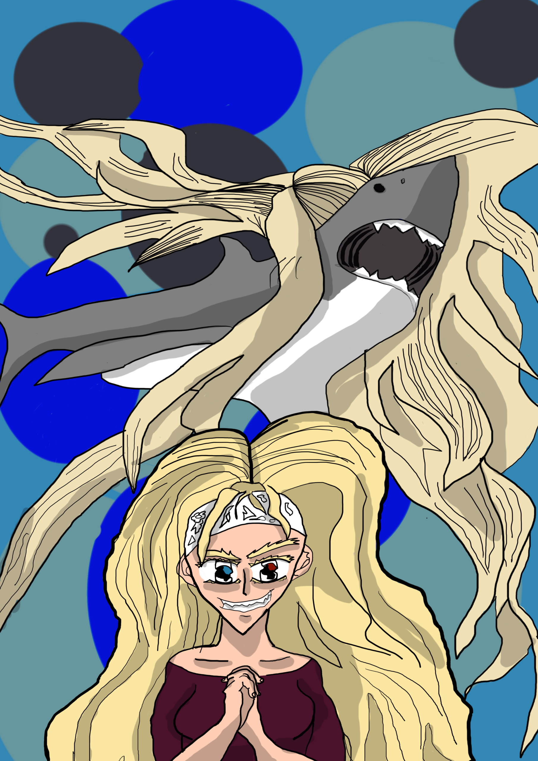 blonde shark